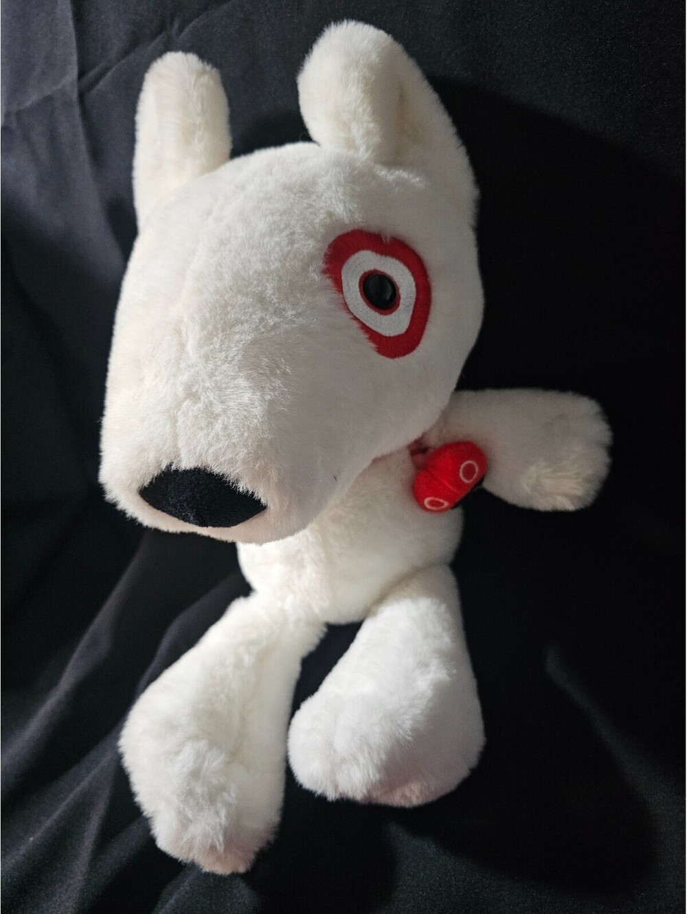 Target Bullseye Dog Plush Toy With Mini Backpack 10" Stuffed Animal Lady Bug
